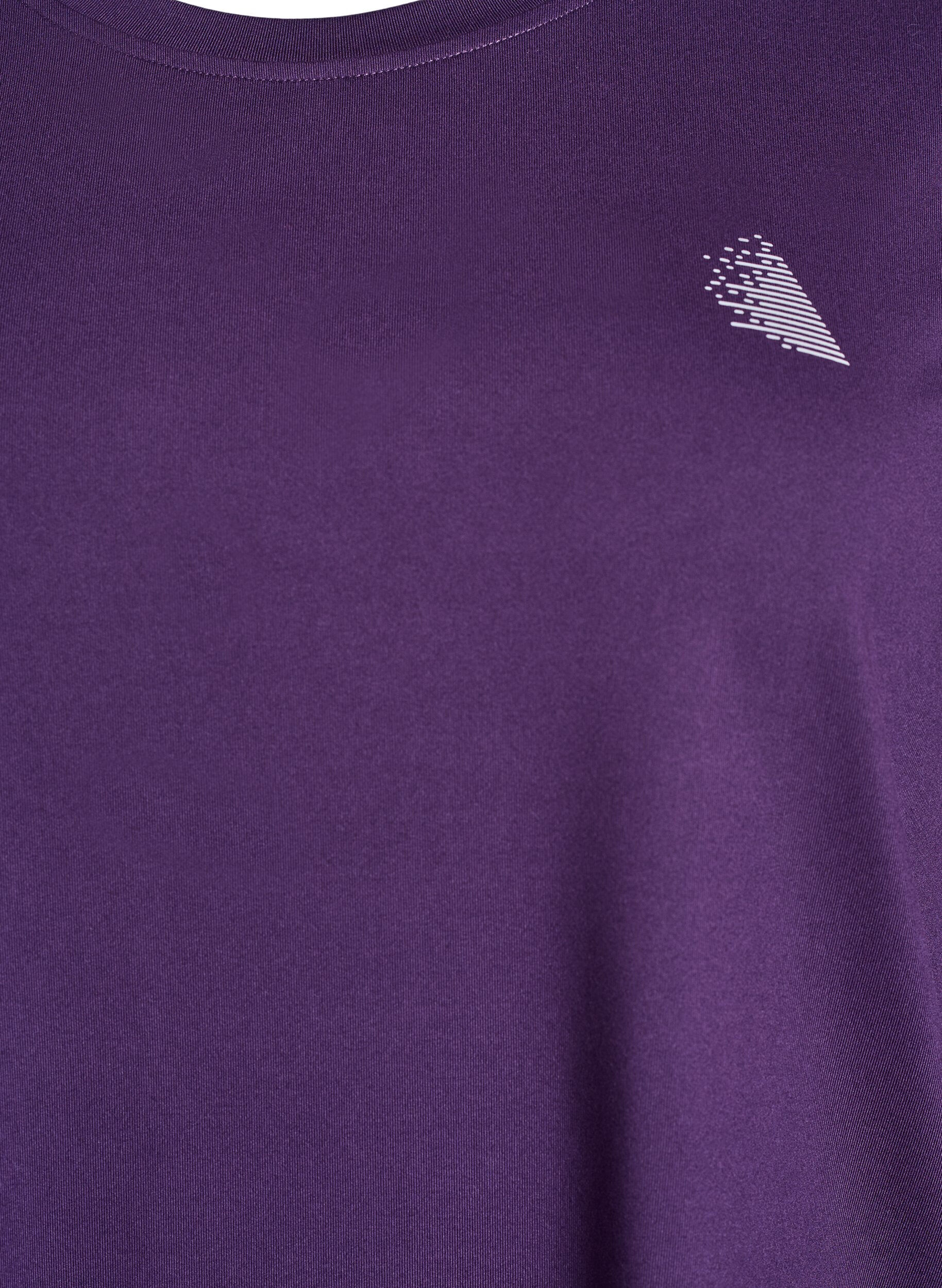ZizziTrainingsshirt mit 3/4-&Auml;rmeln, Lila, Packshot image number 2