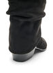 Langer Stiefel in Wildlederoptik mit abnehmbarem Schaft, Schwarz, Packshot image number 3