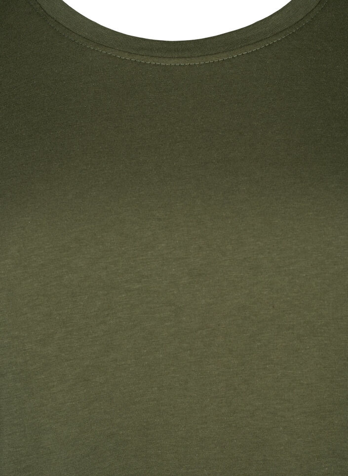 FLASH - T-Shirt mit Rundhalsausschnitt, Olivie Night, Packshot image number 2