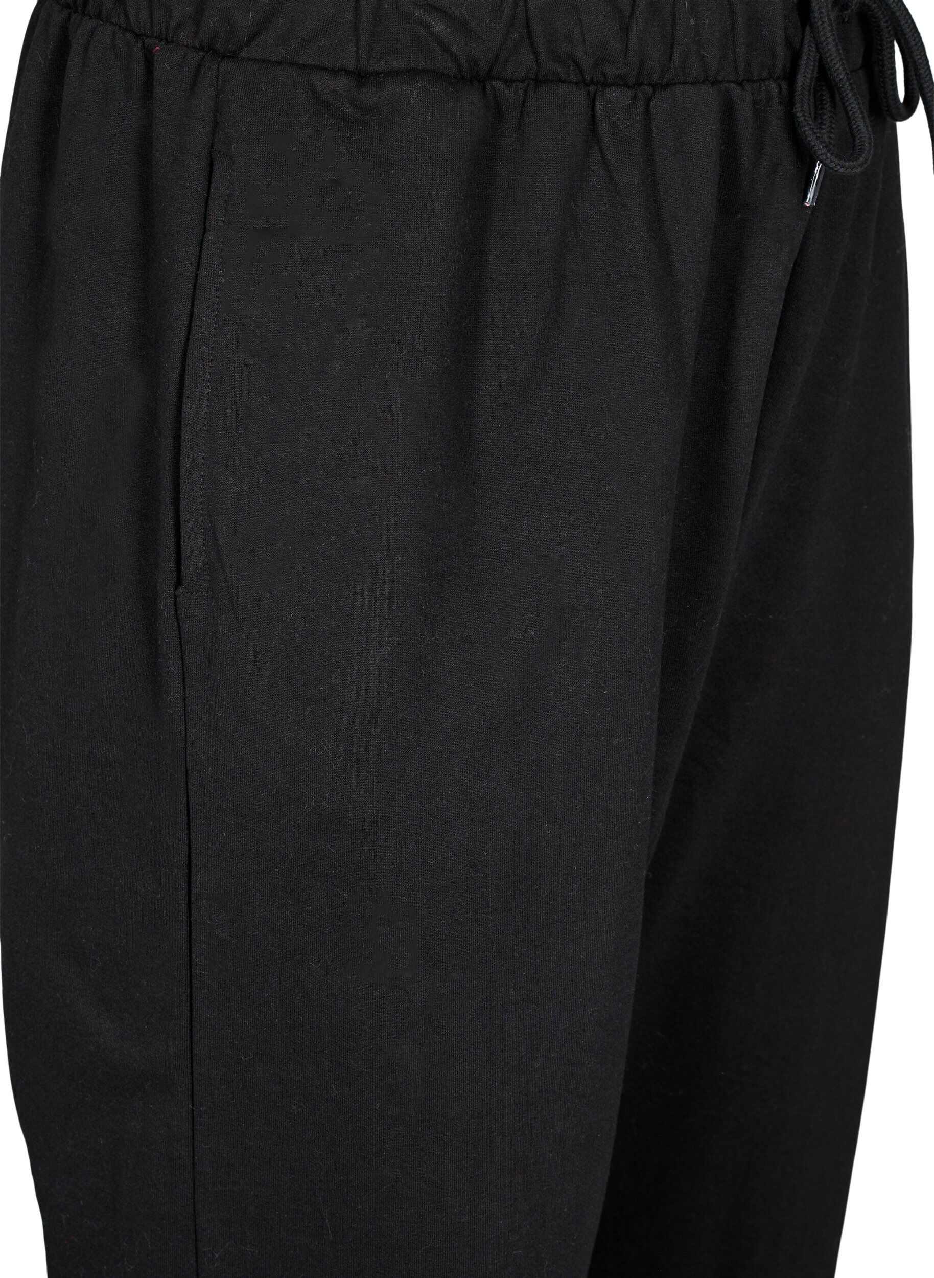 ZizziJogginghosen mit Taschen, Schwarz, Packshot image number 2
