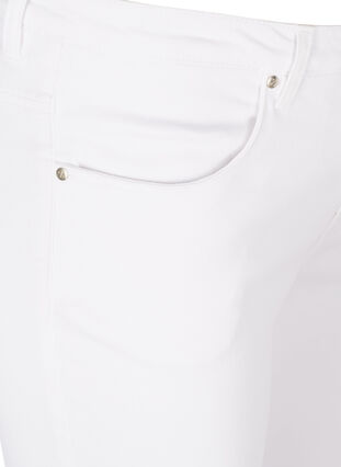 Super Slim Amy Jeans mit hoher Taille, White, Packshot image number 2