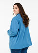 Kurzer Trenchcoat mit Taschen, Blau, Model image number 2