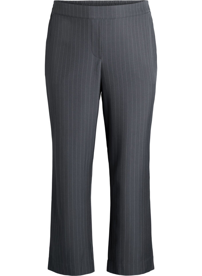 FLASH - Lockere Hose mit Taschen, Grau, Packshot image number 0