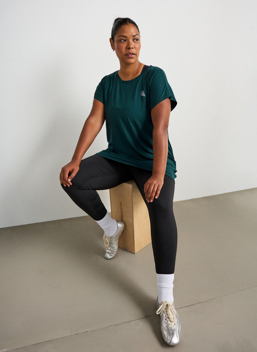 Langes Trainingsshirt, Gr&uuml;n, Model image number 3