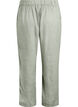 Lockere Hose aus Leinen und Viskose, Oil Green, Packshot image number 1