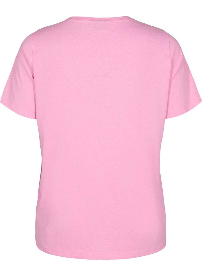 FLASH - T-Shirt mit Print, Pink, Packshot image number 1