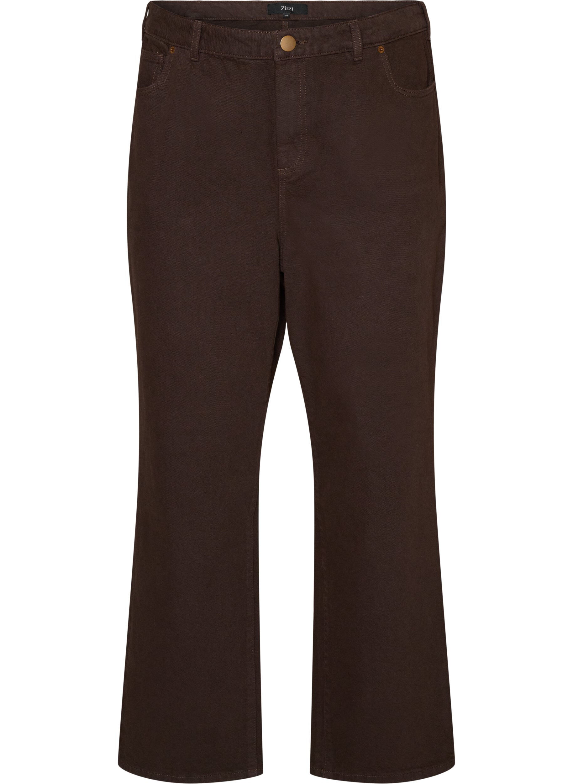 Farbige Jeans Kiana mit gerader Passform