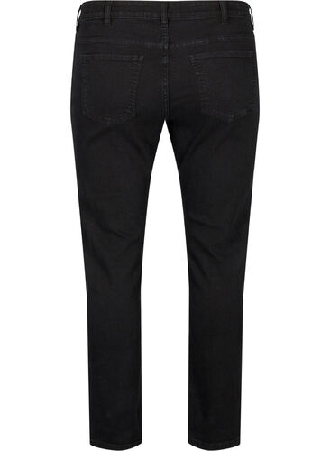 Emily Jeans mit regulärer Taille und schlankem Schnitt, Black, Packshot image number 1