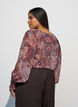 Tunika mit Paisleymuster und gesmokten &Auml;rmelb&uuml;ndchen, Rot, Model image number 2