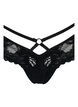 Spitzen G-String mit Mesh, Black, Packshot image number 2