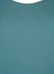 Bluse mit kurzen Ärmeln und Rundhalsausschnitt, Sea Pine, Packshot image number 2