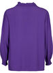 Langärmlige Bluse aus Viskose, Heliotrope, Packshot image number 1