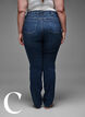 Slim fit Jeans mit normaler Taille, Dark Blue, Model image number 7