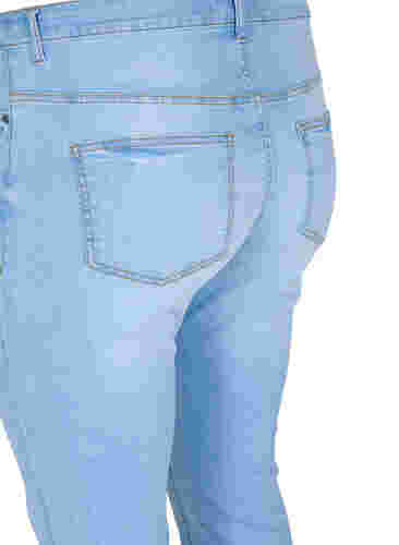   Hochtaillierte Amy Jeans mit Super Slim Fit, Light blue, Packshot image number 3