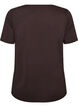 T-Shirt mit Print, Braun, Packshot image number 1