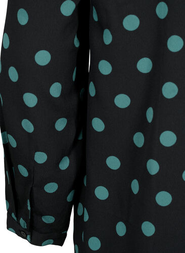FLASH – Langärmlige Bluse mit Druck, Dot, Packshot image number 3