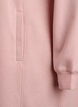 Kurzes Sweatshirtkleid mit Stehkragen und Taschen, Rot, Packshot image number 3