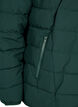 Kurze Steppjacke mit Kapuze, Gr&uuml;n, Packshot image number 3