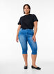 Hoch taillierte Amy Capri Jeans mit Super Slim Fit, Blau, Model image number 0