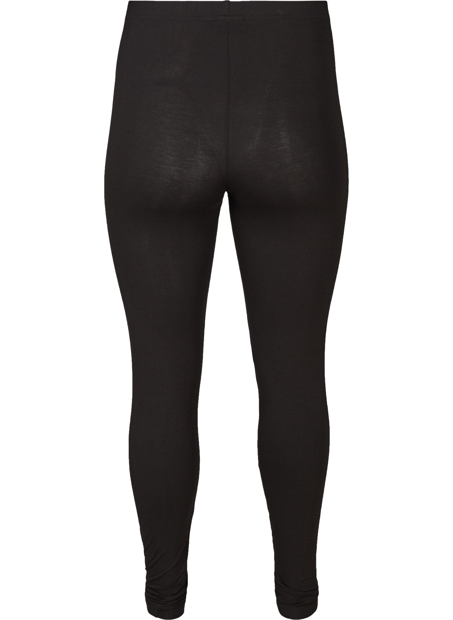 ZizziBasic-Leggings aus Viskose, Schwarz, Packshot image number 1