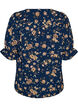 Hemdbluse mit 1/2-&Auml;rmeln, Blau, Packshot image number 1