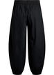 Ballonhose mit Taschen und elastischem Bund, Schwarz, Packshot image number 1