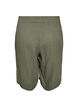 Lockere Shorts aus Baumwollmusselin mit hoher Taille, Gr&uuml;n, Packshot image number 1