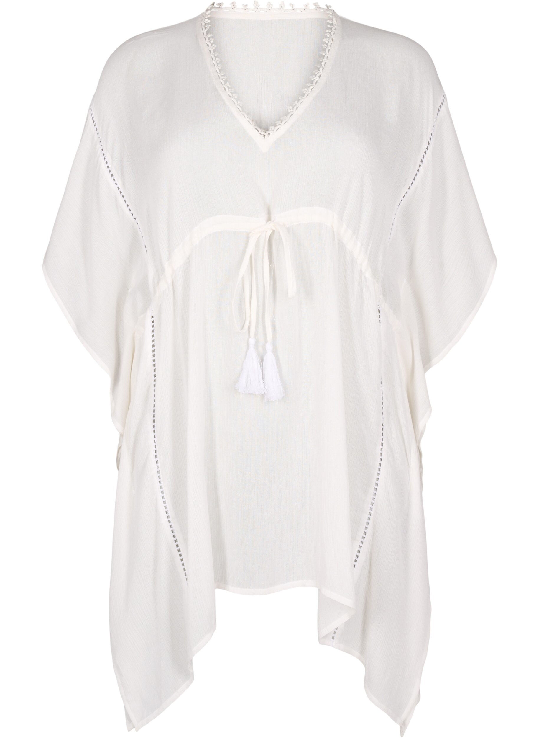 Strandponcho mit Bindeg&uuml;rtel