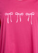 Baumwoll-T-Shirt mit Motiv, Raspberry w. Bows, Packshot image number 2