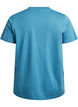 Basic-T-Shirt aus Baumwolle mit Rundhalsausschnitt, Grau, Packshot image number 1
