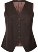 Waistcoat with button closure, Brown, Packshot image number 0