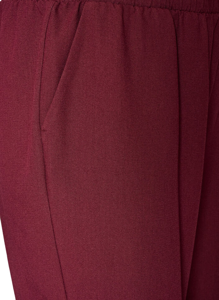 Lockere Hose mit Taschen, Rot, Packshot image number 2