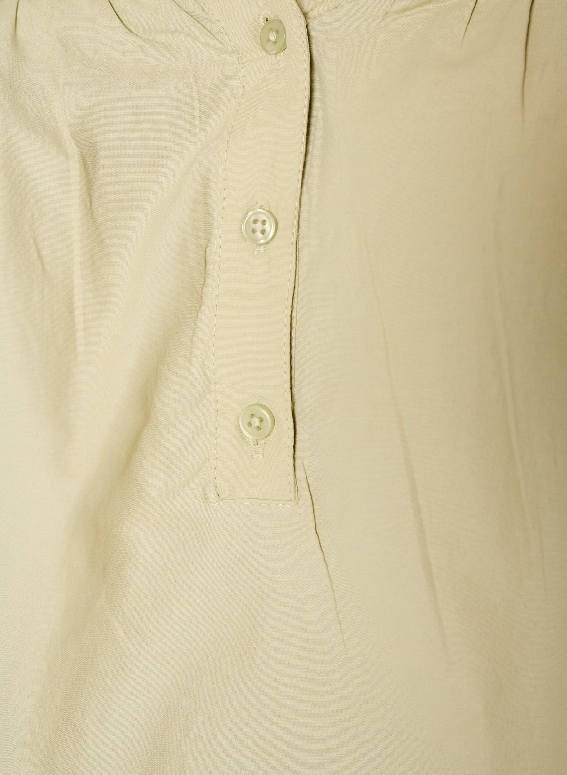 ZizziBluse mit Smock und 3/4-&Auml;rmeln, Gr&uuml;n, Packshot image number 2
