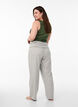 Locker geschnittene Loungehose mit breitem Bund, Grau, Model image number 1