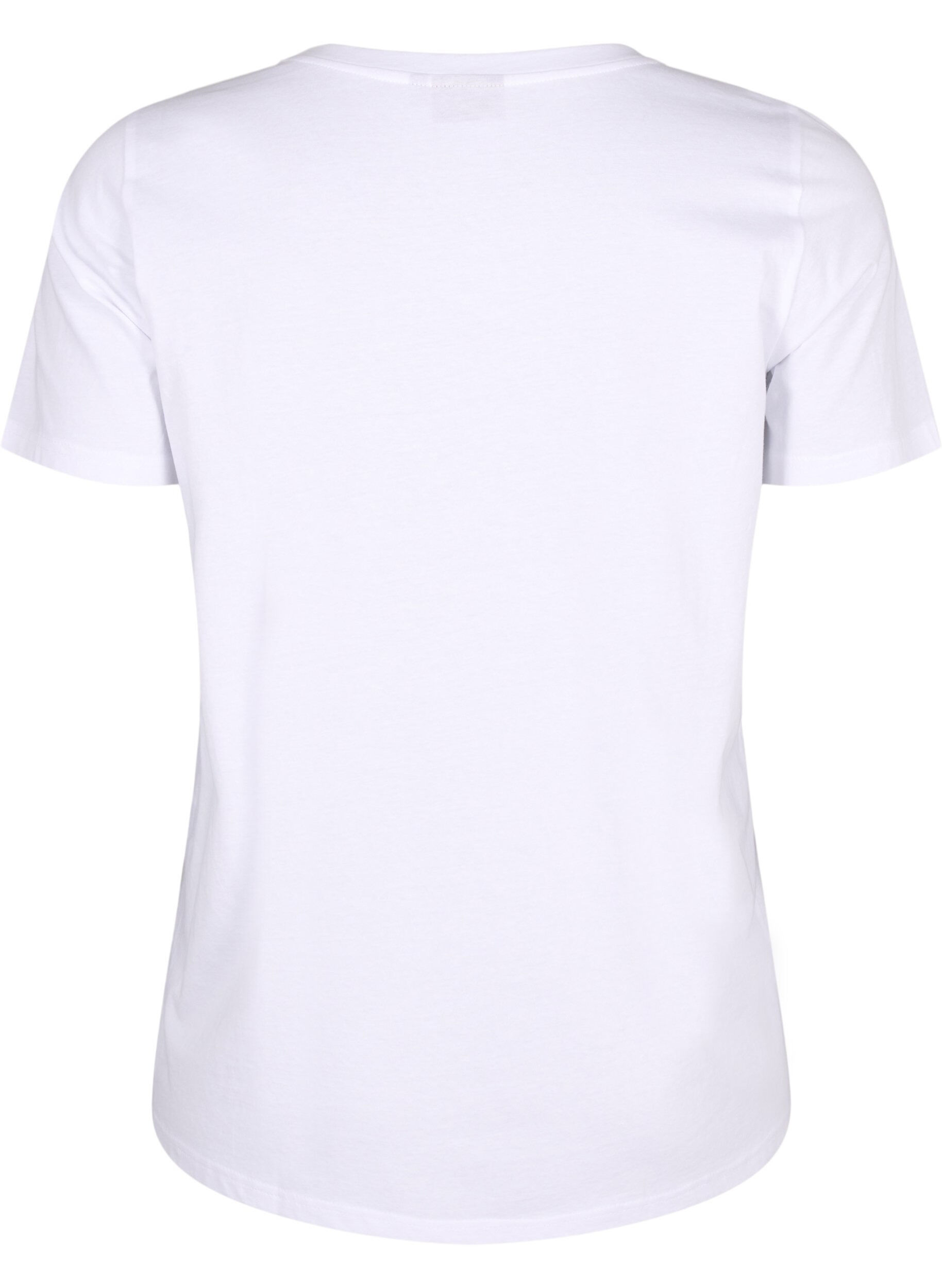 Zizzi T-shirts mit Blumenmotiv, Bright W. w. Flower, Packshot image number 1