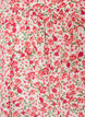 Baumwollbluse mit eckigem Ausschnitt, Rot, Packshot image number 2