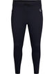 7/8-Trainingstights mit Taschen, Schwarz, Packshot image number 0