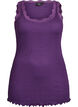 Spitzentop, Lila, Packshot image number 0