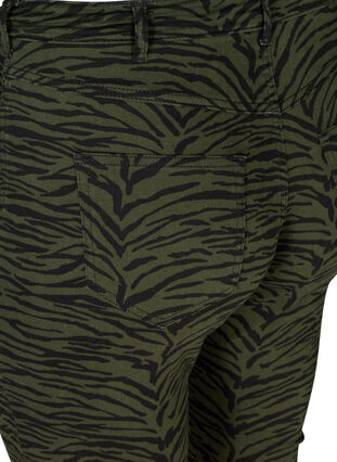 Amy Jeans mit Print, Green Zebra, Packshot image number 3