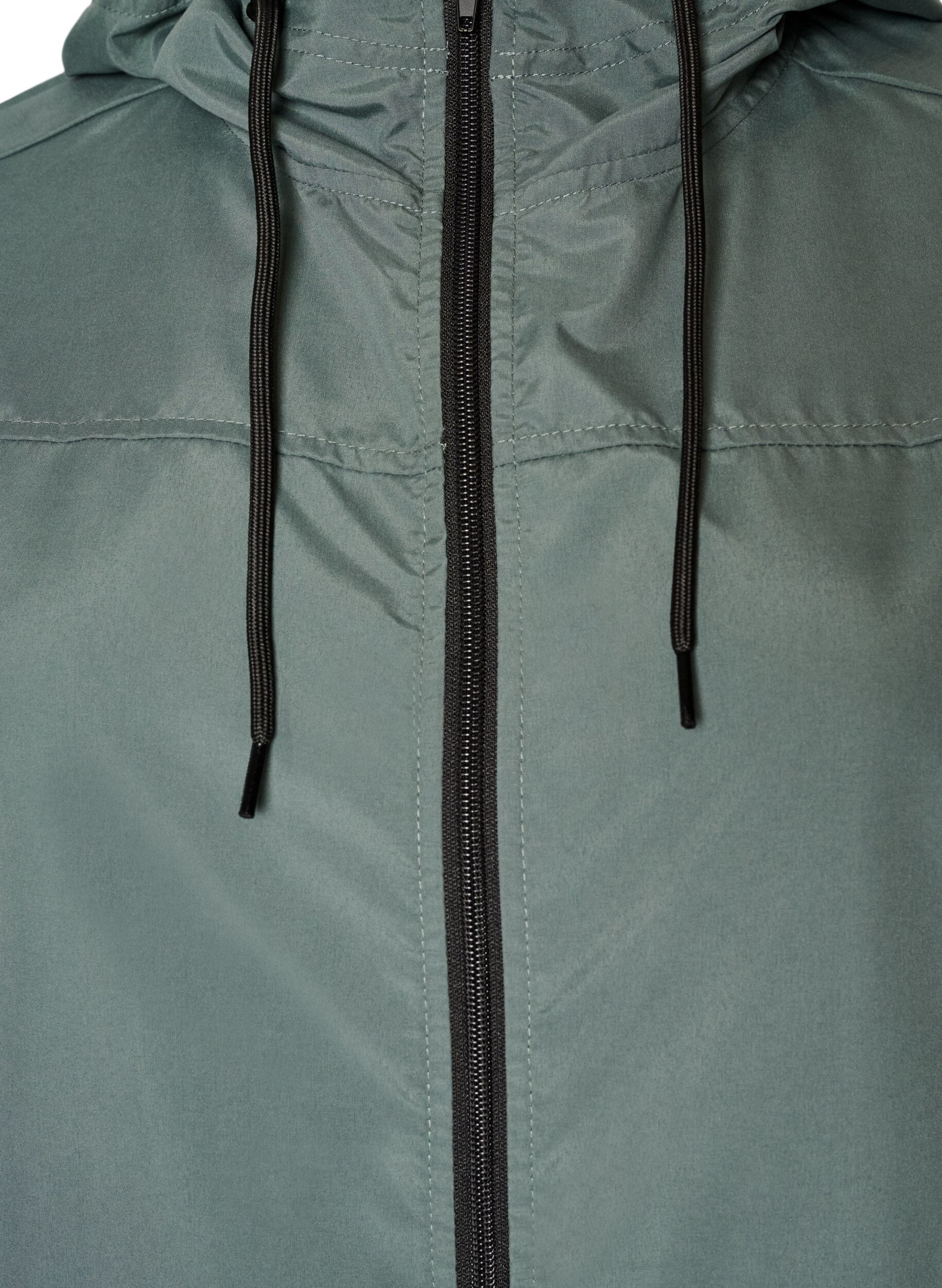ZizziLeichter Parka mit Kapuze, Gr&uuml;n, Packshot image number 2