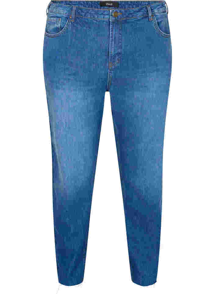 Cropped Mille Mom Fit Jeans, Blue Denim 5, Packshot