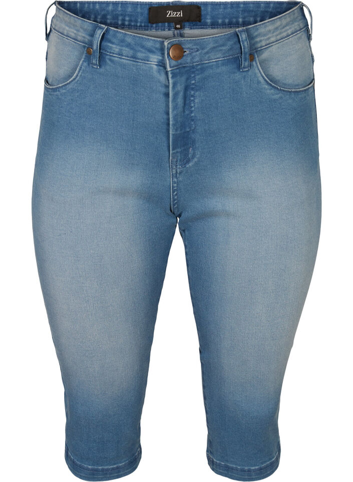 Slim Fit Emily Capri Jeans, Blau, Packshot image number 0