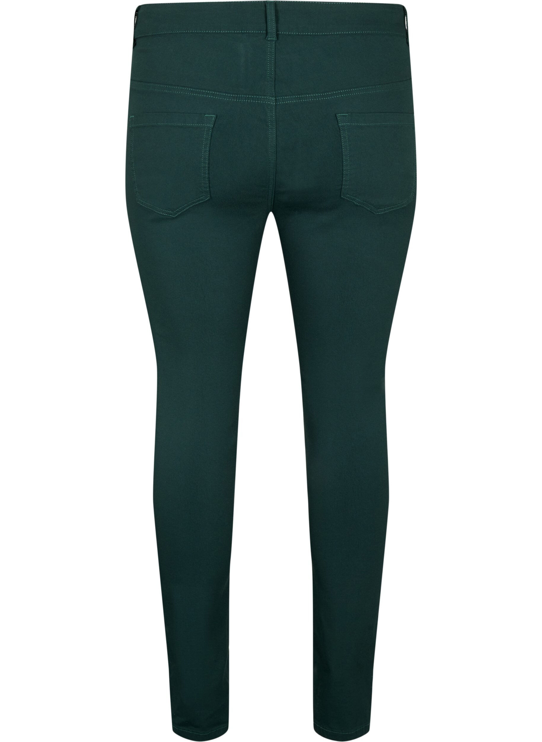 ZizziSlim Fit Hose mit Hosentaschen, Gr&uuml;n, Packshot image number 1