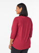 Trainingsshirt mit 3/4-&Auml;rmeln, Rot, Model image number 2