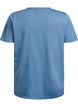 FLASH - T-Shirt mit Knopfleiste, Blau, Packshot image number 1