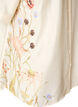 Bluse mit ellbogenlangen &Auml;rmeln und gebl&uuml;mten Details, Beige, Packshot image number 3