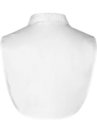 Loser Hemdkragen mit Spitze, Bright White, Packshot image number 1