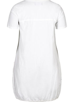 Kleid mit Taschen, Bright White, Packshot image number 1