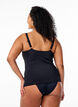 Tankini mit Drapierung, Schwarz, Model image number 1