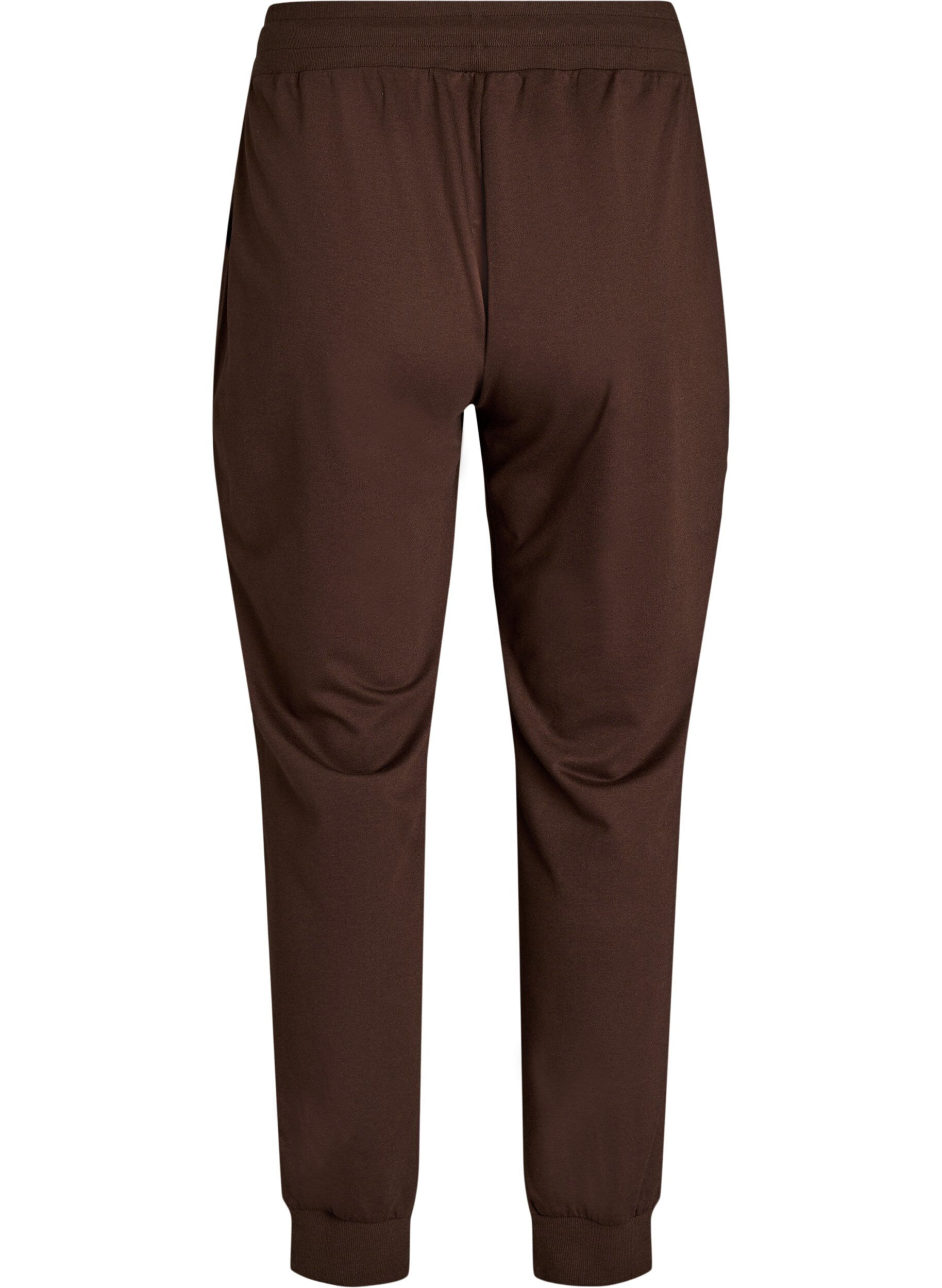 ZizziLockere Trainingshose mit Taschen, Braun, Packshot image number 1